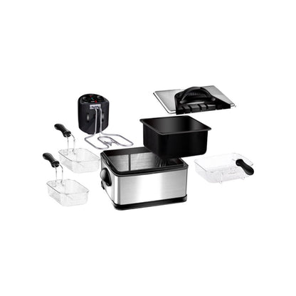 Friteuse professionnelle Fagor 3 paniers 2000W – Cuisinez comme un chef !