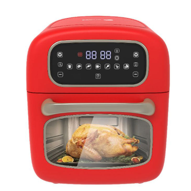 Mini Four Plus Friteuse Sans Huile 1500W 7L Rouge Fagor - Cuisine Saine et Rapide