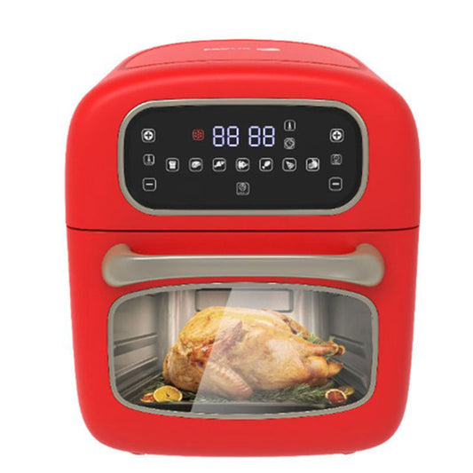 Mini Four Plus Friteuse Sans Huile 1500W 7L Rouge Fagor - Cuisine Saine et Rapide