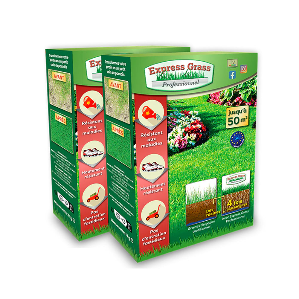 Gazon Express Professionnel - Transformez votre jardin en 10 jours !