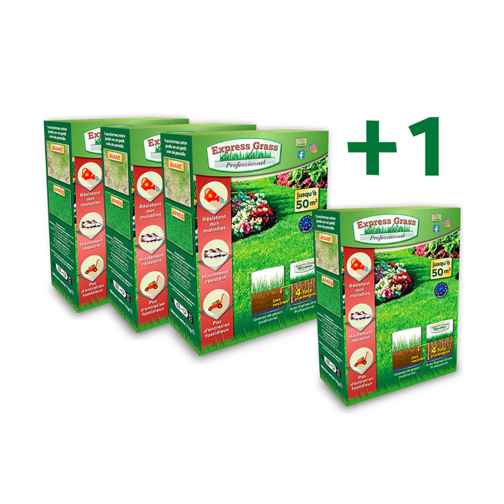 Gazon Express Professionnel - Transformez votre jardin en 10 jours !