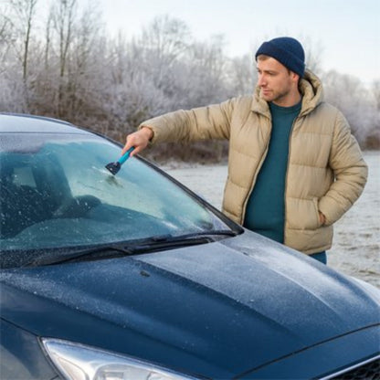 Déneigeur 2-en-1 IceDefender - Simplifiez vos matins d'hiver !