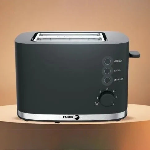 Grille-pain Fagor 870 W avec fonctions Réchauffer et Décongeler