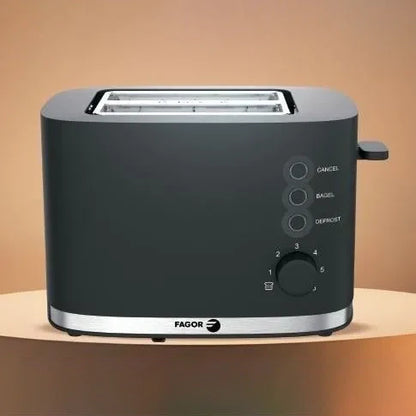 Grille-pain Fagor 870 W avec fonctions Réchauffer et Décongeler