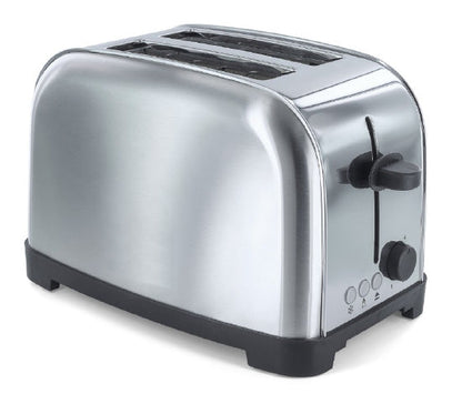 Grille-pain inox 850W : Performance et élégance au petit-déjeuner!
