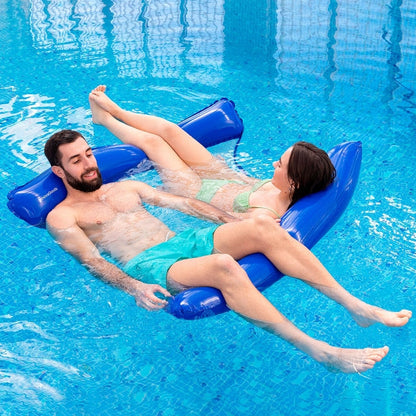 Hamac de piscine flottant 4 en 1 pour un été relaxant