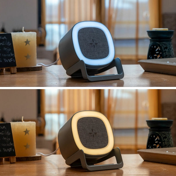 Haut-Parleur Bluetooth Multifonction avec Lampe LED intégrée