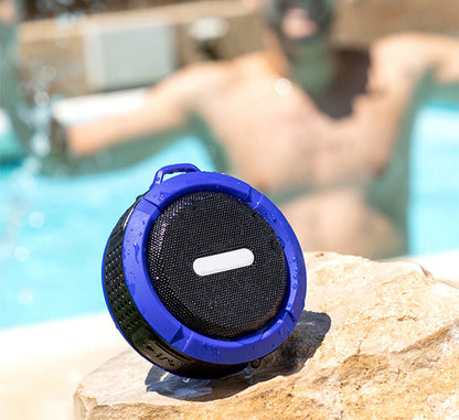 Haut-Parleur Bluetooth Portable Étanche avec Mains Libres