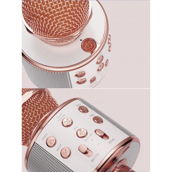 Microphone de karaoké Bluetooth ultra portable et élégant