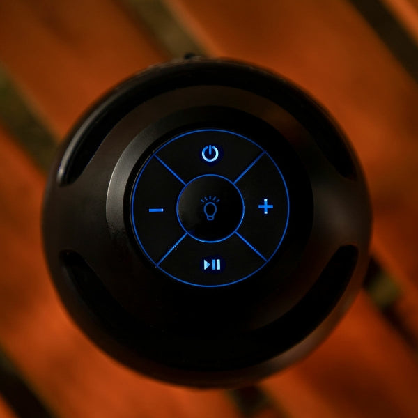 Haut-parleur Bluetooth avec lampe LED effet flamme - Ambiance unique garantie !