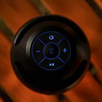 Haut-parleur Bluetooth avec lampe LED effet flamme - Ambiance unique garantie !
