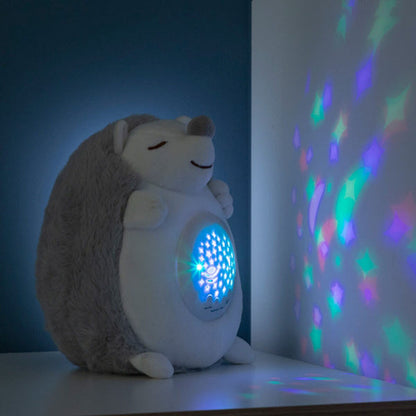 Veilleuse Hérisson en Peluche avec Musique et Lumières Apaisantes