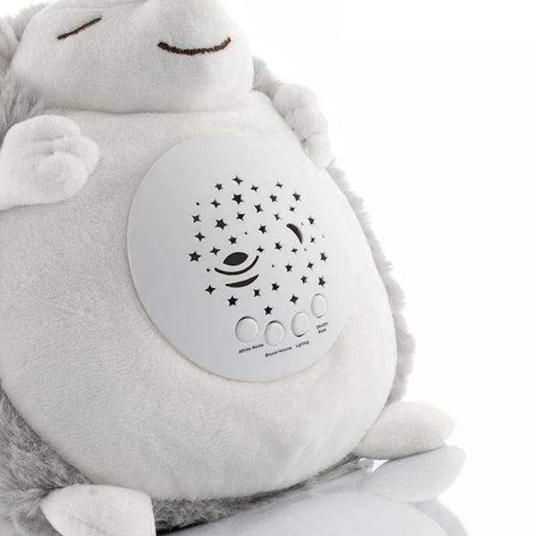 Veilleuse Hérisson en Peluche avec Musique et Lumières Apaisantes