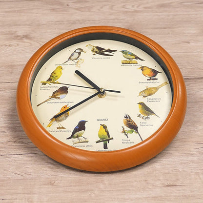 Horloge Naturelle avec 12 Chants d'Oiseaux