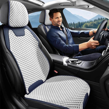 Housse de siège respirante en soie glacée pour un confort ultime en voiture