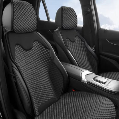 Housse de siège respirante en soie glacée pour un confort ultime en voiture