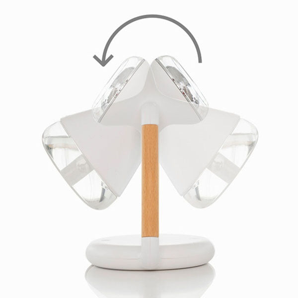 Humidificateur Diffuseur d'Arômes et Chargeur Sans Fil 3 en 1 Compact