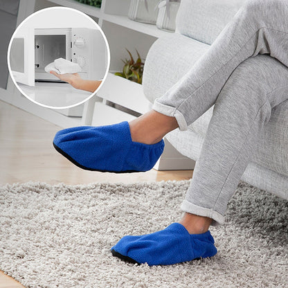 Chaussons Chauffants Micro-Ondes pour des Pieds Sereins et Chauds