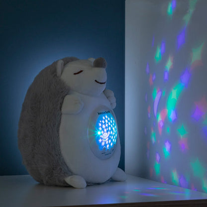 Hérisson en Peluche Lumineux et Musical pour des Nuits Apaisantes