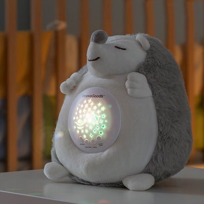 Hérisson en Peluche Lumineux et Musical pour des Nuits Apaisantes