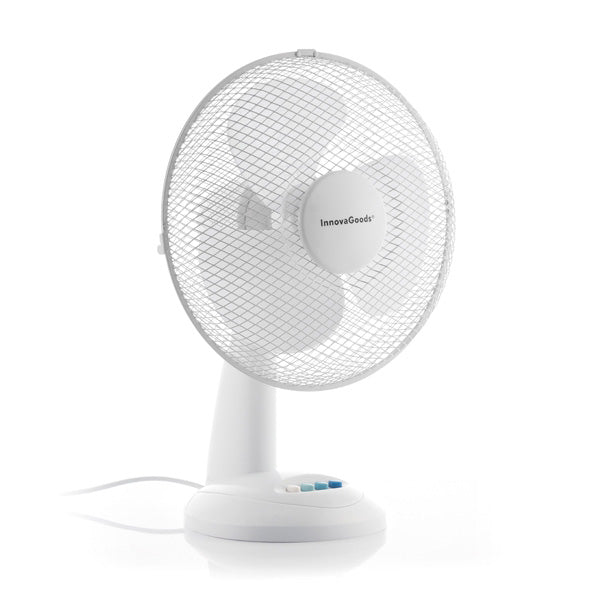 Ventilateur de Table Compact 30 cm - Économique et Silencieux