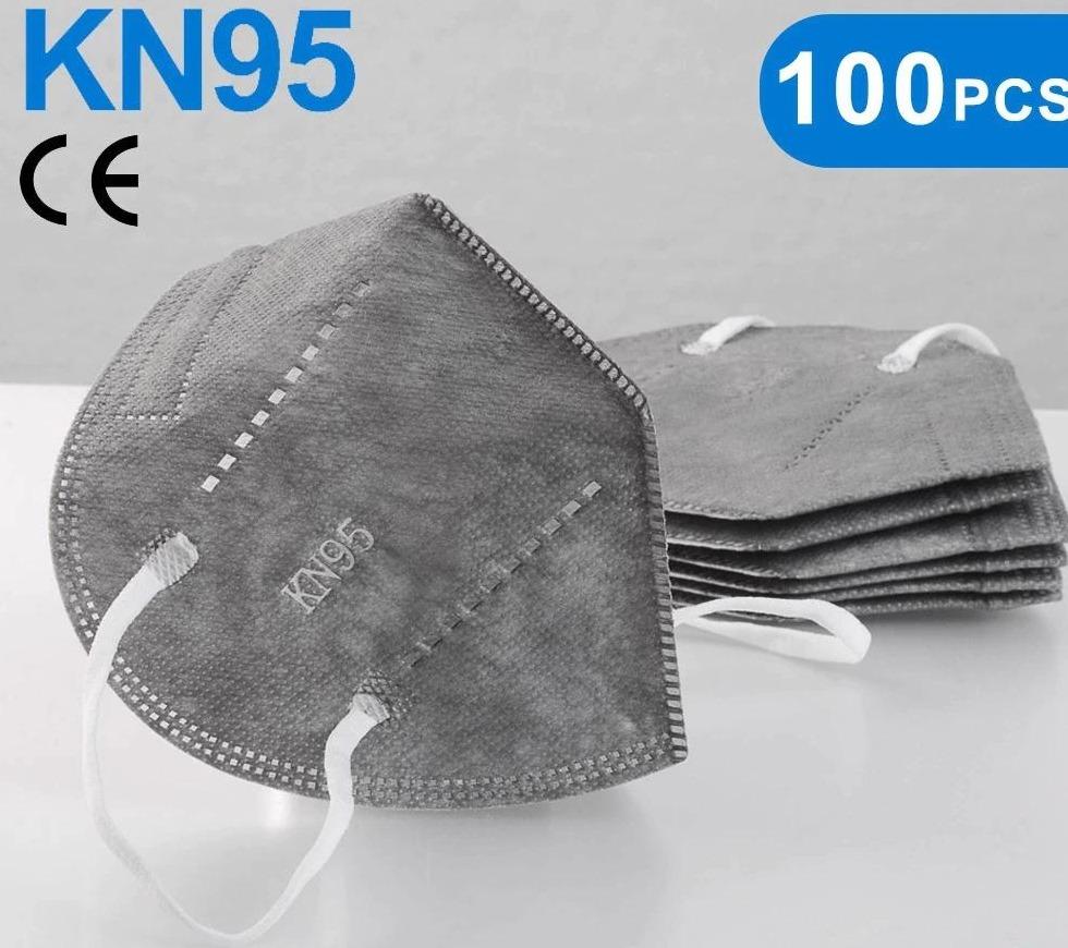 Masques FFP2 Jetables - Pack de 100 avec 98% de Protection contre les Bactéries