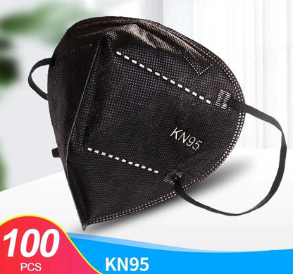 Masques FFP2 Jetables - Pack de 100 avec 98% de Protection contre les Bactéries