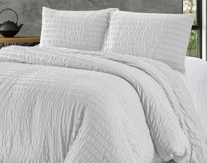 Housse de couette Royales jacquard avec taies assorties