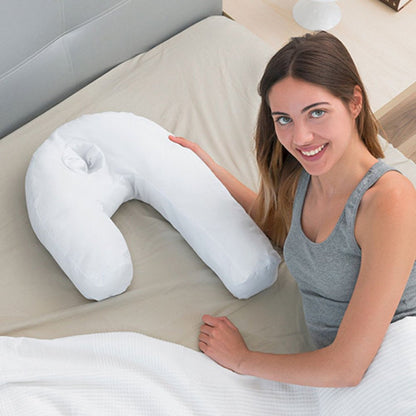 Oreiller Ergonomique en U pour Dormeurs Latéraux