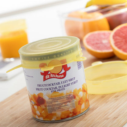 Ensemble de 10 couvercles de cuisine ajustables et réutilisables en silicone