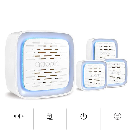 Choisissez la tranquillité : 4 prises ultrasons anti-insectes