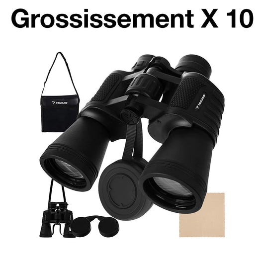 Jumelles Militaires 10x50 avec étui bandoulière, parfaites pour l'aventure !
