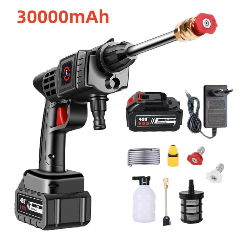 Pistolet Professionnel de Lavage Sans Fil avec Accessoires Inclus