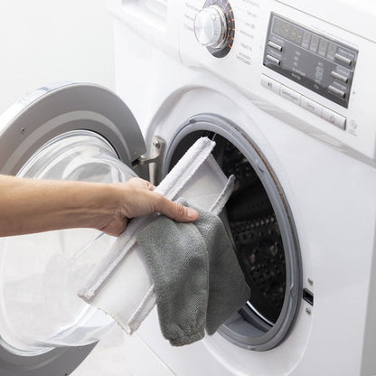 Kit Nettoyage Démontable 4 en 1 : Serpillère, Plumeau, Brosse & Lave Vitre