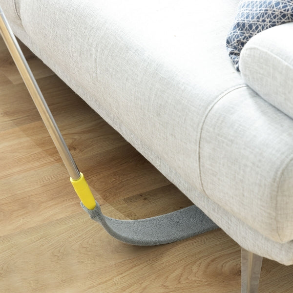 Kit Nettoyage Démontable 4 en 1 : Serpillère, Plumeau, Brosse & Lave Vitre