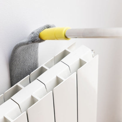 Kit Nettoyage Démontable 4 en 1 : Serpillère, Plumeau, Brosse & Lave Vitre