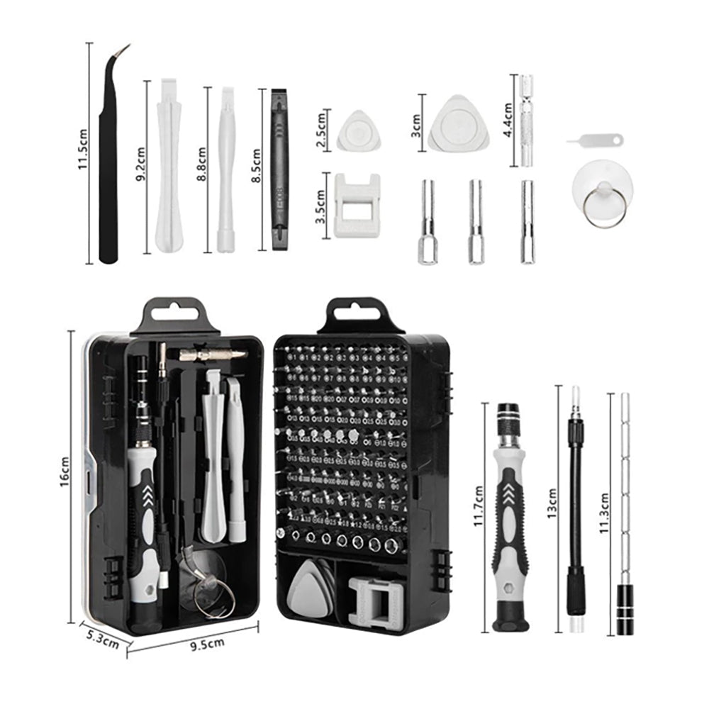 Kit de Réparation Universel - 115 Outils pour Appareils Électroniques