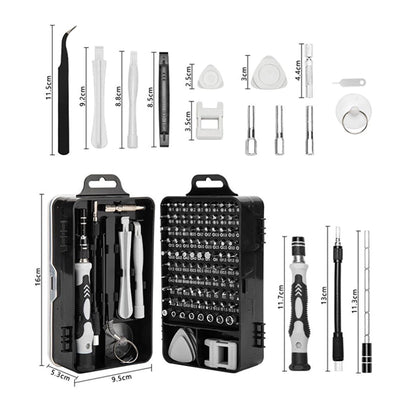 Kit de Réparation Universel - 115 Outils pour Appareils Électroniques