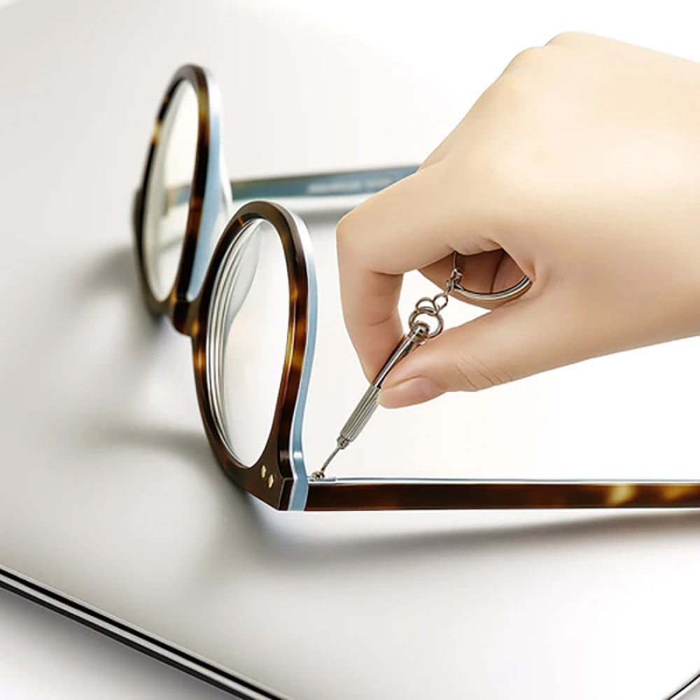 Kit de Réparation de Lunettes 126 Pièces - Pratique et Essentiel