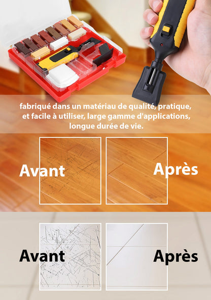 Kit de Réparation Anti-Rayure pour Parquet et Carrelage