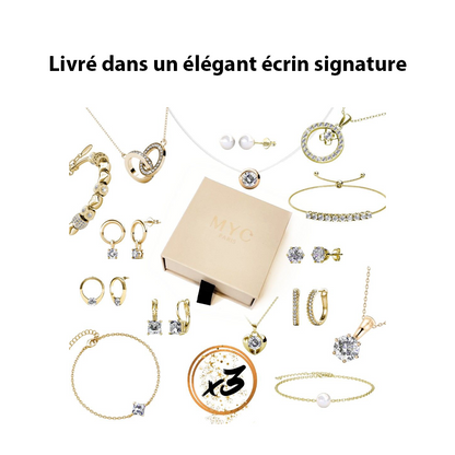 Coffret Cadeaux Éclat : 3 Bijoux Élégants pour Toutes les Occasions