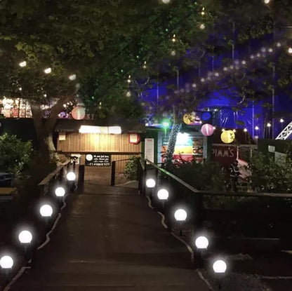 Lot de 6 lampes de jardin solaires LED - Éclairez vos soirées en plein air