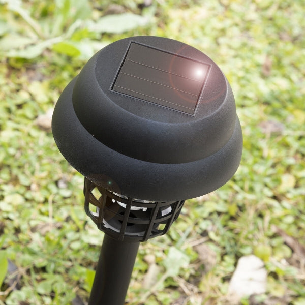 Lampe de Jardin Solaire Anti-Moustiques avec Lumière UV