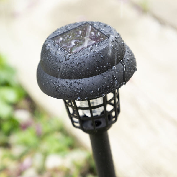 Lampe de Jardin Solaire Anti-Moustiques avec Lumière UV