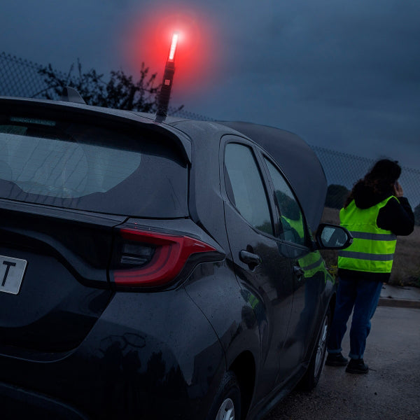 Lampe de Poche LED Rechargeable Magnétique avec 5 Socles Éclairants