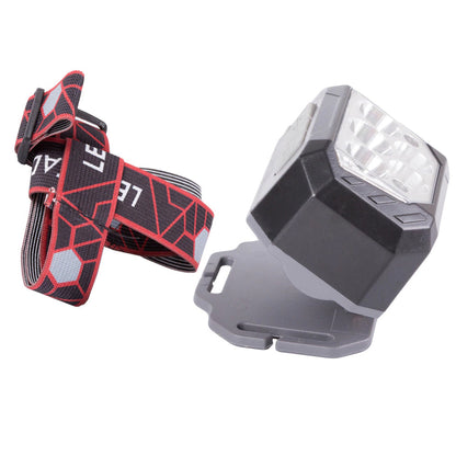Lampe Frontale 5 LED - Portée 500 m, Idéale pour Aventures Nocturnes