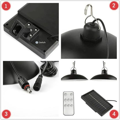 Luminaire Solaire Design pour Terrasse - Éclairez vos Soirées!