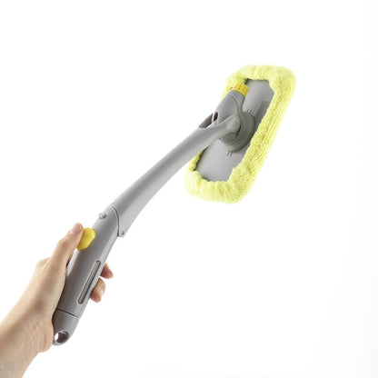Lave-vitre pliable 2 en 1 avec spray et tête articulée