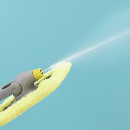 Lave-vitre pliable 2 en 1 avec spray et tête articulée