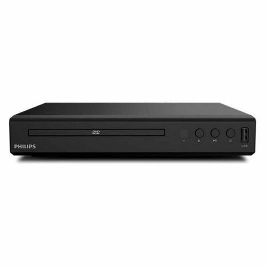 Lecteur DVD Philips Noir avec Télécommande - Élégance et Performance